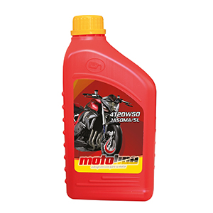 Lubricante para Motores Cuatro Tiempos SAE 20w50 JASO MA/API SL